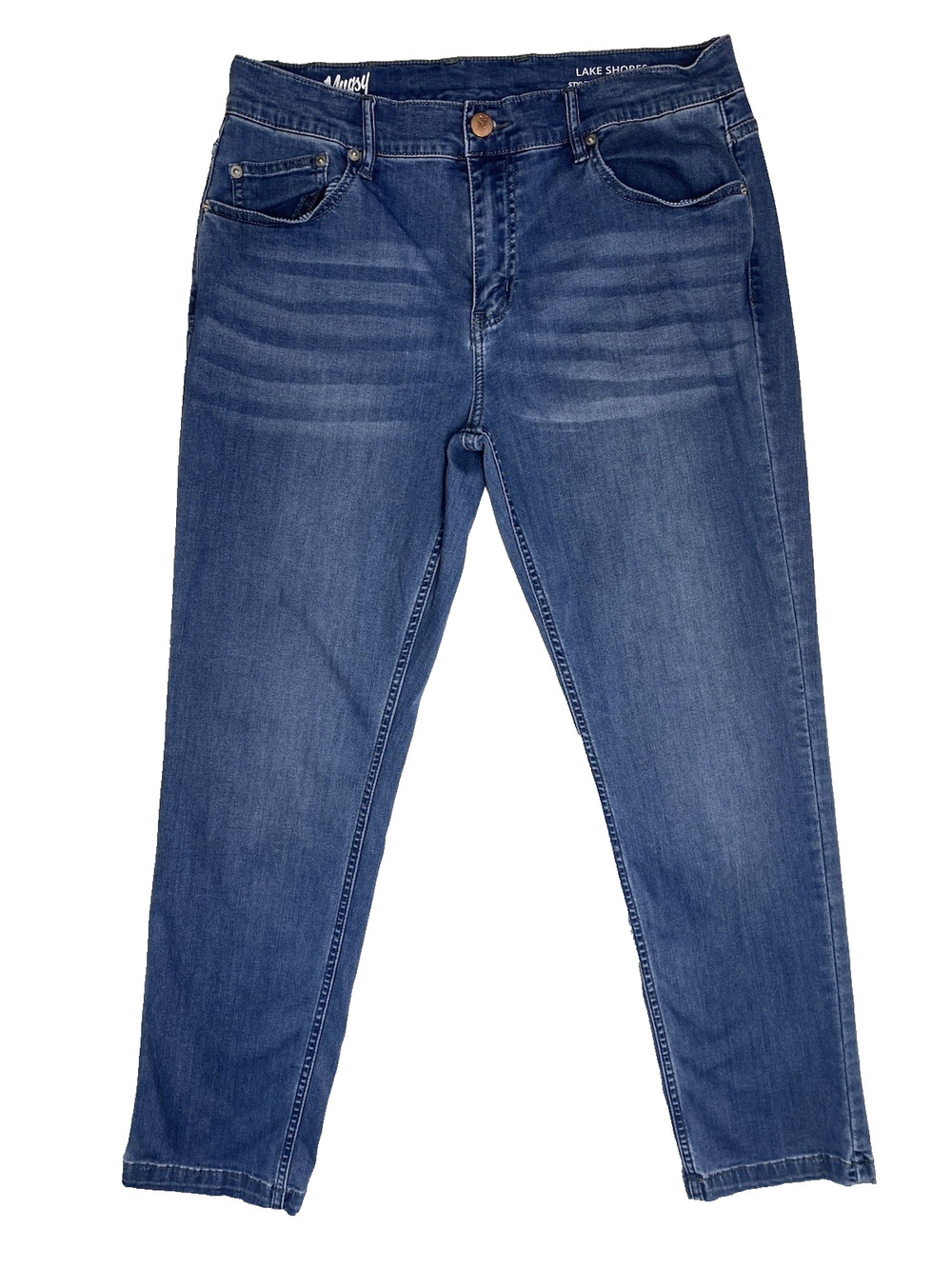 Mugsy Lake Shores Jeans Mens 36x30 (32x28 actual) FLX3NLA Stretch Denim Pants